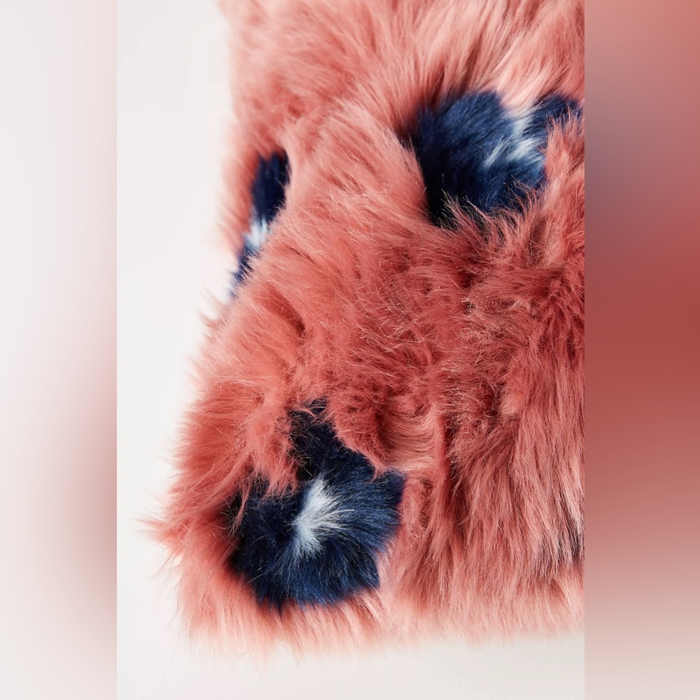 Anthropologie Dalia Faux Fur Pillow Set of 2 - Picture 2 of 5